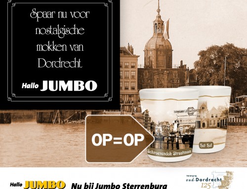 JUMBO Sterrenburg schenkt samen met haar klanten aan jubilerende Vereniging Oud-Dordrecht