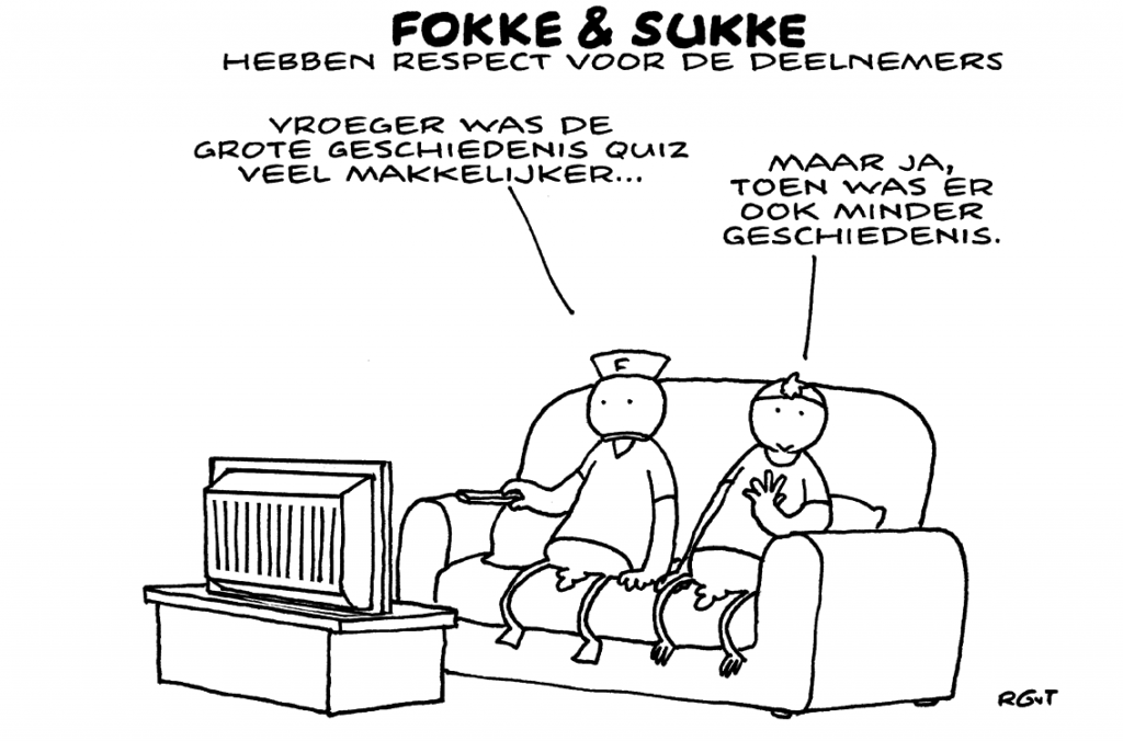 Fokke & Sukke Grote VOD Gechiedenis Quiz