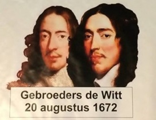 Herdenking gebroeders De Witt in Dordrecht